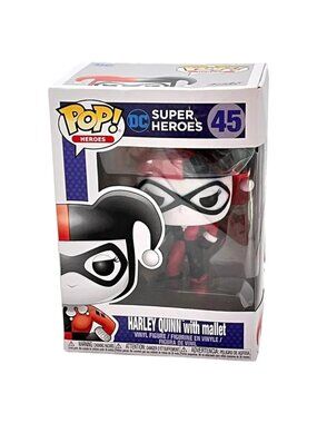 Harley Quinn 45 Funko POP  Vinyl Figure Mallet‎ USA Exclusive DC Comics New